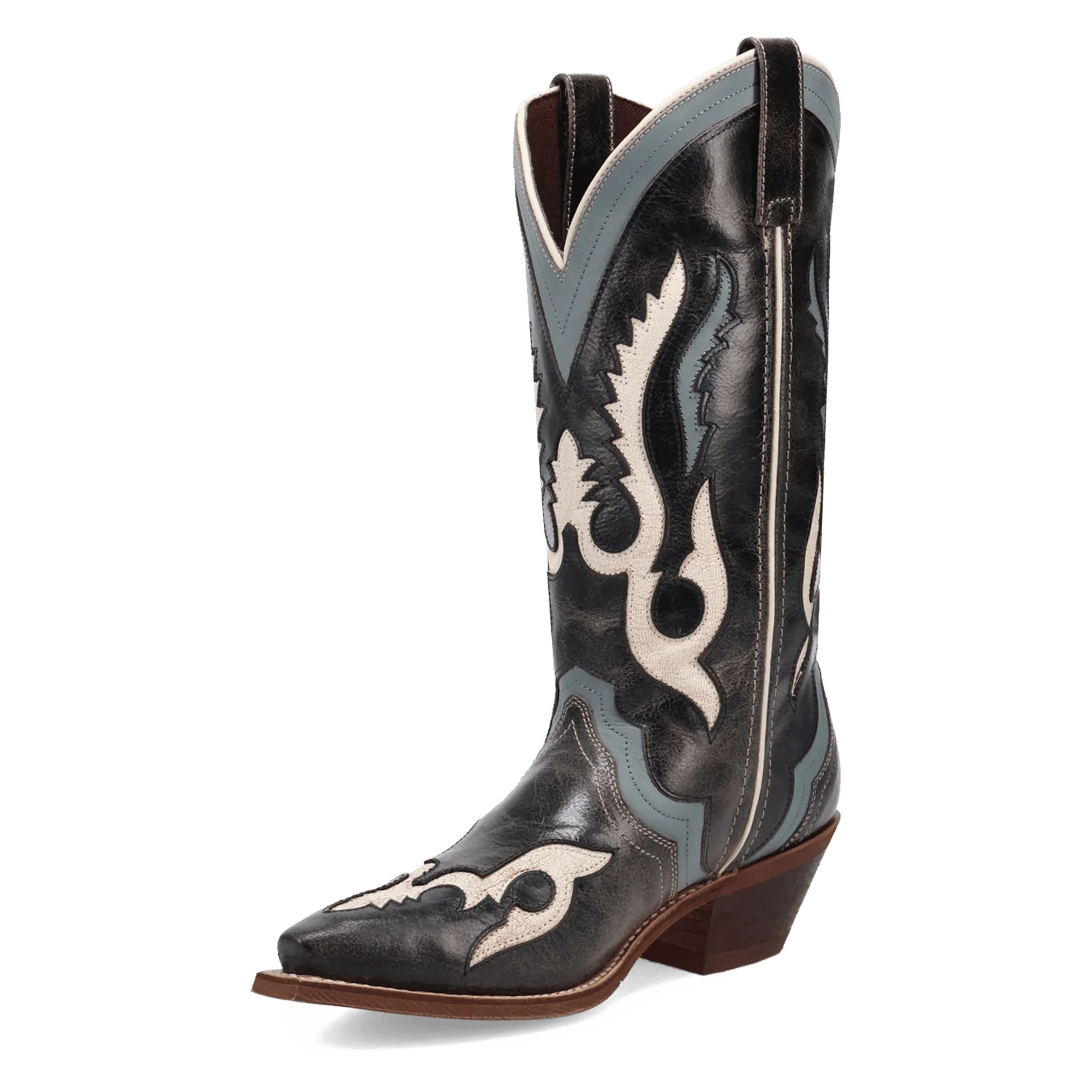 HONKY-TONK HALO LEATHER BOOT - Image 8