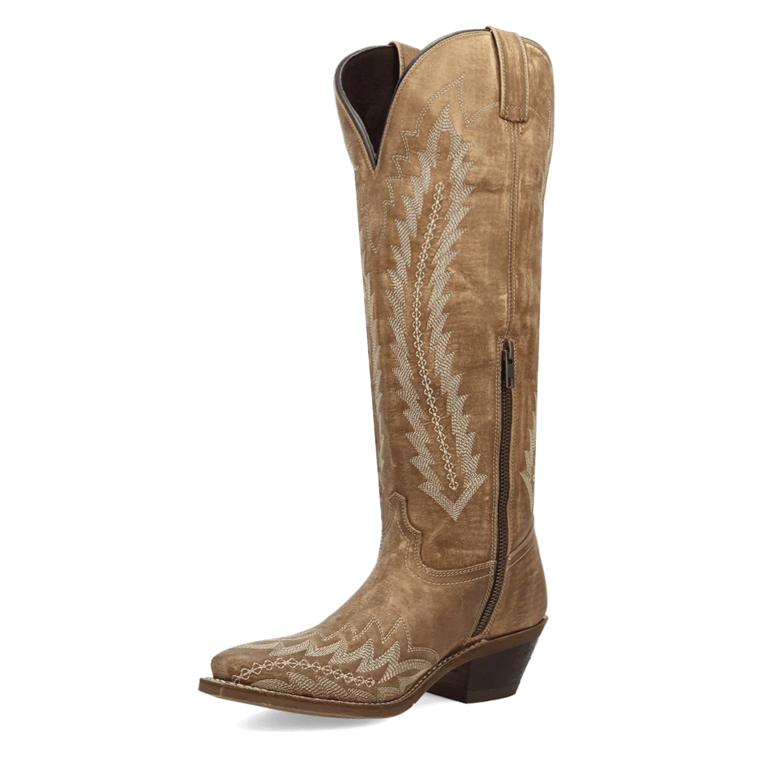ROXELLE WIDE CALF LEATHER BOOT - Image 8