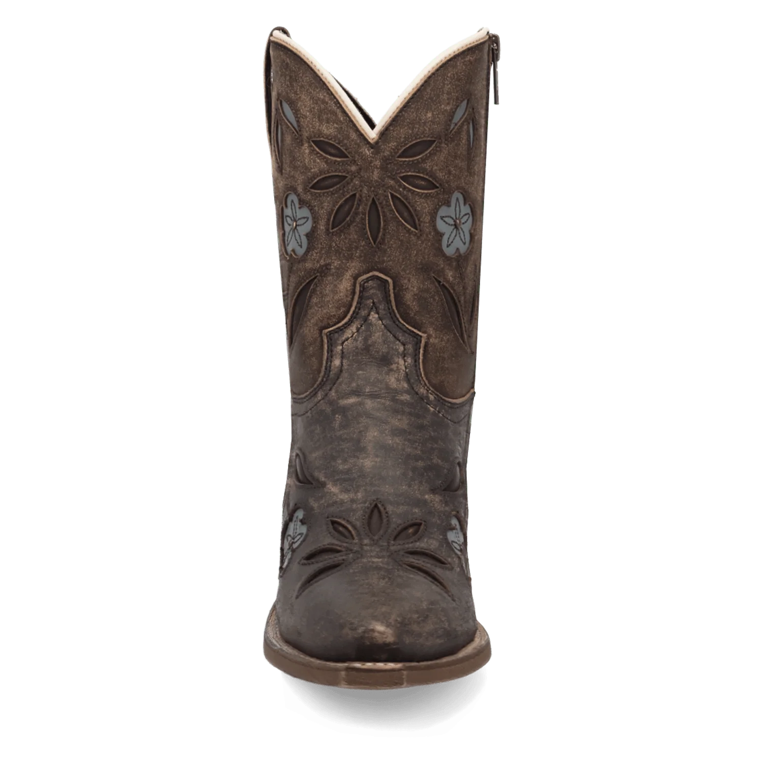 WILD PETAL LEATHER BOOTIE - Image 5